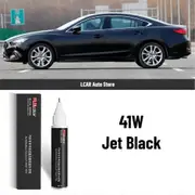 For Mazda 6 Atenza Paint Touch Up Pen Car Scratch Remover Black White Red Silver Gray Paint Cx4 Cx5 Auto Paint Fixer Repair Tool 41W Jet Black
