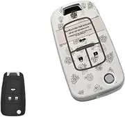 Compatible for Chevrolet Cruze Captiva Orlando Holden Car Key Cover Case(Style 1)