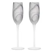 Skylar Champagne Glass 208mL Storm Set of 2 Tempa 898240