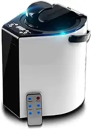 Steamer Kit,Sauna Steamer Pot, Portable Steam Generator,with Remote Control,Home SPA Machine,Steam Generator Set