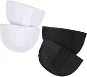 Ciieeo 2 Bra Strap Pads Pairs Sponge Shoulder Pad Sewing Jacket Blazer Shoulder Pad Set in Shoulder Foam Pads Shoulder Enhancer Replacement for Women and Soft Shoulder Pads Men Bra Strap Cushions