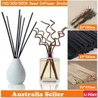 100/300/500 Natural Rattan Reed Diffuser Sticks for Home Fragrance Air Freshener