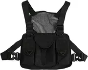 Chest Pack for Men, Running Chest Rig, Adjustable Shoulder Straps Organizer Storage for Runner Fishing Sports Workout
