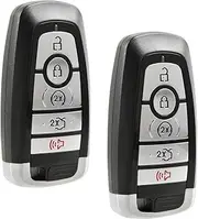 USARemote Key Fob Remote Replacement for 2017 2018 2019 2020 Ford Edge Explorer Fusion Mustang 5-Button Smart Prox M3N-A2C93142600, 5929500, 164-R8149 - Professional Programming Required (Set of 2)