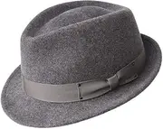 [Bailey] HAT COMPANY Men's Wynn, Pewter, X-large