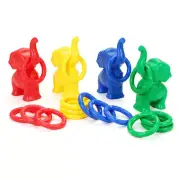 Funny Plastic Educational Elephant Rings Toss Toss Game Kids Children