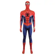 Spider-Man Across the Spider-Verse Printed Jumpsuit Costume Cosplay Halloween