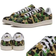 【 BAPE X ADIDAS 】STAN SMITH BAPE ABC CAMO GREEN A BATHING APE