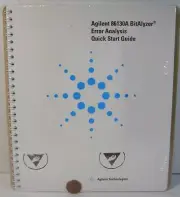 AGILENT TECH 86130A BITALYZER ERROR ANALYSIS QUICK START GUIDE