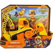 Paw Patrol - Rubble & Crew Bark Yard Deluxe Bulldozer Construction Truck - Sp...