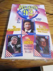 Decision '92 Collectible Cards sealed box