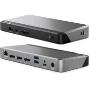 Alogic USB-C Triple 4K Docking Station with 100W Power Delivery