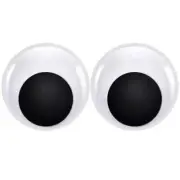 2 Pack 7 Inch Large Googly Wiggle Eyes Self-Adhesive Sticker Eyes for DIY Crafts