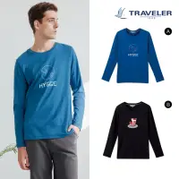 在飛比找momo購物網優惠-【TRAVELER 旅行者】男消臭吸排上衣_212TR823