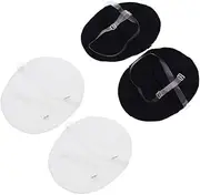 TOVINANNA 2sets Armpit Pad Underarm Pads for Sweating Reusable Underarm Guards Cotton Pads Anti-sweat Sticker Men's Summer Underarm Pad 2pairs*2