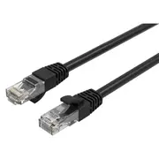Cruxtec Cat6 Ethernet Cable - 0.5m - Black [RC6-005-BK]