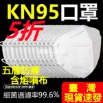 KN95口罩 白色五層防護口罩 碗型口罩  4D立體口罩 KN95 含熔噴布 防細菌 防塵，防飛沫