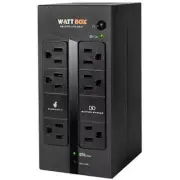 WattBox WT-OVRC350U Standby UPS and Battery Pack, 6-Outlets, 350VA