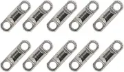 10 Percent Fishing Swimmingbucks Ball Bearing Spine Plug High -Strength Heavy Small Rolling Barrels Vertebrae Rings Tightly Welded Rings
