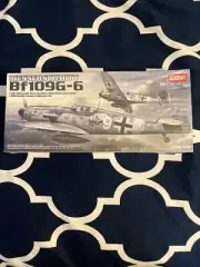 Sealed Vintage Academy Messerschmitt Bf-109G-6 Scale 1:72 Model Kit