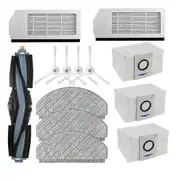 HEPA Filter, Mop Pads, Dust Bags for DEEBOT T10 Plus, T10 Robotic Vacuum Cleaner