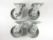 5" x 2" Steel Wheel Caster - Swivel (4EA)