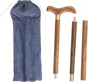 Fashionable Walking Stick, Providing Stable Performance Portable Lightweight Durable Wooden Cane Strong for Outdoor for Indoor