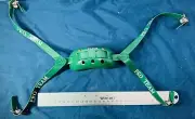 Pro Team Hard Cup 4 pt High Hook Football Helmet Chinstrap Green (G)
