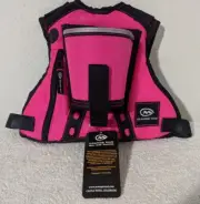 NWT New Orange Mud Hydra Quiver Single Barrel Hydration Pack Vest Pink & Black