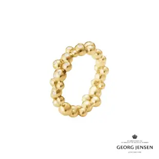 【Georg Jensen 喬治傑生】MOONLIGHT GRAPES 指環戒指(18K再生黃金 鑽石 戒指)