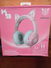 Onikuma K9 - Professional Gaming Headset - Pink
