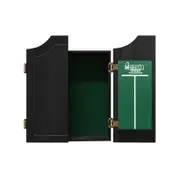 Formula Sports 65cm Wood Cabinet Mounted Dart Holders Black