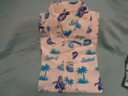 CAPTAIN MORGAN SPIKED SHORT SLEEVE FUN DRESS SHIRT - MEDIUM- NEW COOL