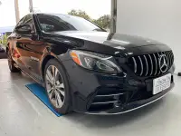 在飛比找Yahoo!奇摩拍賣優惠-19年 賓士 BENZ W205 改裝 AMG C43 前保