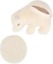 Kaloo Hot and Cold Hot Water Bottle - Teddy Bear - Filled with Clay Balls - Pain Relief - White/Beige - Suitable from Birth - K211005