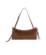 Alaïa Le Click East West Medium Shoulder Bag One size brown
