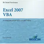 EXCEL 2007 VBA: A COMPLETE COURSEI IN EXCEL 2007 VBA