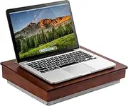 LAPGEAR Schoolhouse Lap Desk with Storage Compartments - Acacia Wood - Java - Style No. 45072