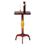 Light Floating Table (Wooden Vase & Plastic Candlestick) Stage Magic Tricks Fun