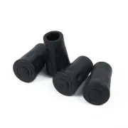 Extend the Lifespan of Your Trekking Pole with Rubber Tip End Cap 24 Pieces