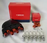 FOR BMW E30E32E34 Ignition Kit Distributor Cap Rotor Spark Plugs Bremi OEM NGK (for: BMW)