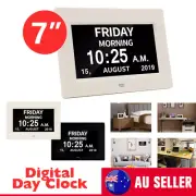 7/8‘’LED Digital Calendar Clock Alarm Day/Week/Month/Year Extra Large AU