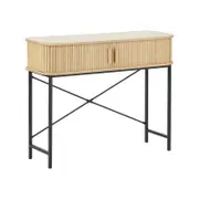 Cooper & Co. Haven Sliding Door 100cm Console Table Natural