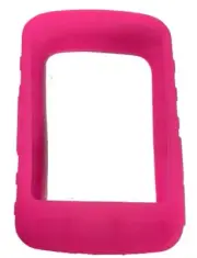 TUFF LUV Tough Silicone Case + Screen Protection for Wahoo ELEMNT ROAM GPS -Pink