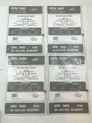 4 packs Pioneer X-Pando Post Style Refill Pages 4 x 6 in. BP-200/300 120 photos