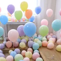 在飛比找momo購物網優惠-【氣球派對】5寸馬卡龍色汽球20入-附打氣筒(告白求婚 生日