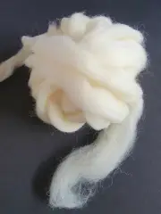 Quality American Wool Roving for Needle Felting & Spinning