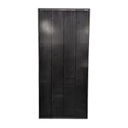Sphere 200W HIGH VOLTAGE Mono Crystalline Twin Cell Black Fixed Solar Panel