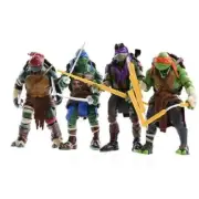 4pcs 12cm Anime Teenage Mutant Ninja Turtles Figures Leonardo Action Figure