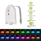 Motion Sensor Aromatherapy USB LED Toilet Night Light Bathroom Seat Bowl Lamp